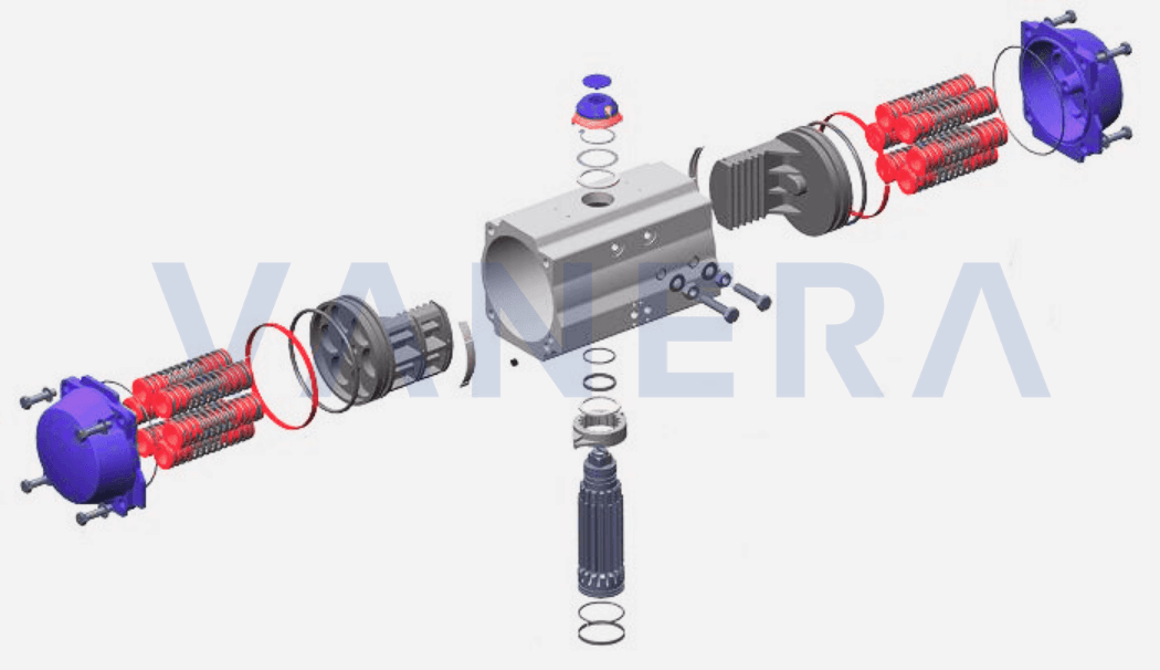 Pnömatik Aktüatör Boyutlandırma Kılavuzu: Tork, Emniyet Payı ve Doğru Konfig